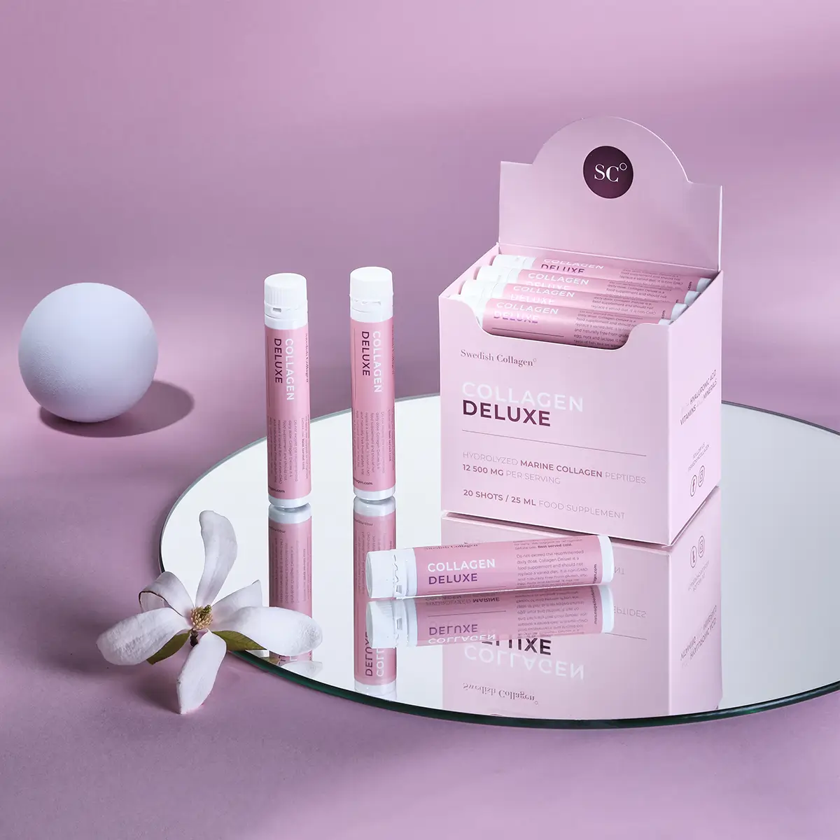 Colagen Deluxe - Colagen Marin Hidrolizat Lichid Tip 1 și 3 cu 12.500mg Colagen Deluxe - Colagen Marin Hidrolizat Lichid Tip 1 și 3 cu 12.500mg