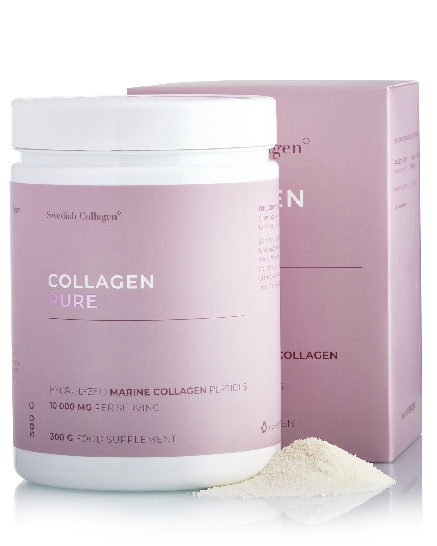 Colagen Pure (din Pește) - Hidrolizat de Tip 1 și 3 cu 10.000 mg per Doză Zilnică - Sub formă de Pulbere cu 300 g 1 Colagen Pure (din Pește) - Hidrolizat de Tip 1 și 3 cu 10.000 mg per Doză Zilnică - Sub formă de Pulbere cu 300g