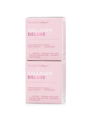Crema de noapte cu Retinol Gama Colagen Deluxe - Oferta 2 cutii