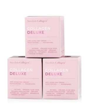 Crema de zi Colagen Deluxe cu Retinol - Oferta 3 Cutii