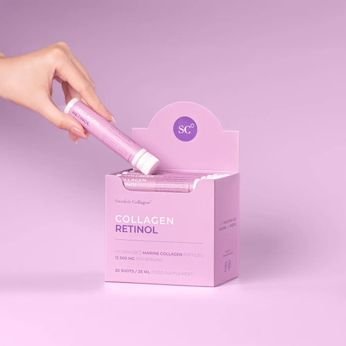 Colagen Retinol - 12.500 mg - 20 Fiole Colagen Retinol - 12.500 mg - 20 Fiole
