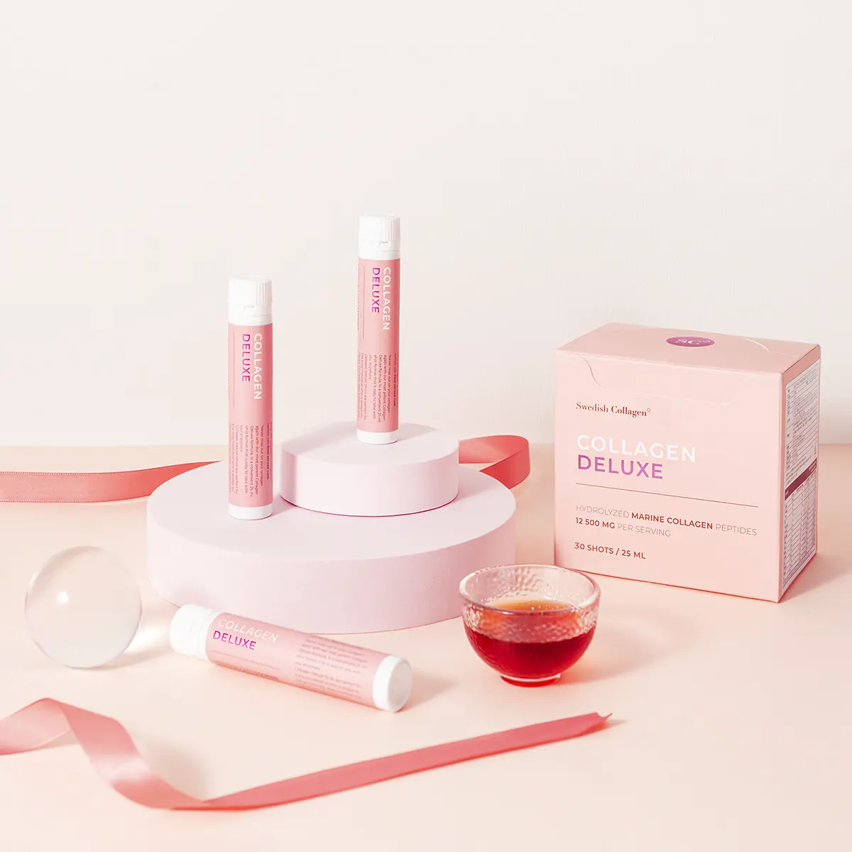 Colagen Deluxe – 30 Shots Colagen Deluxe – 30 Shots – Colagen Marin Hidrolizat Lichid Tip 1 si 3 cu 12.500 mg